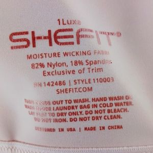 Shefit sports bra, Size 1Luxe